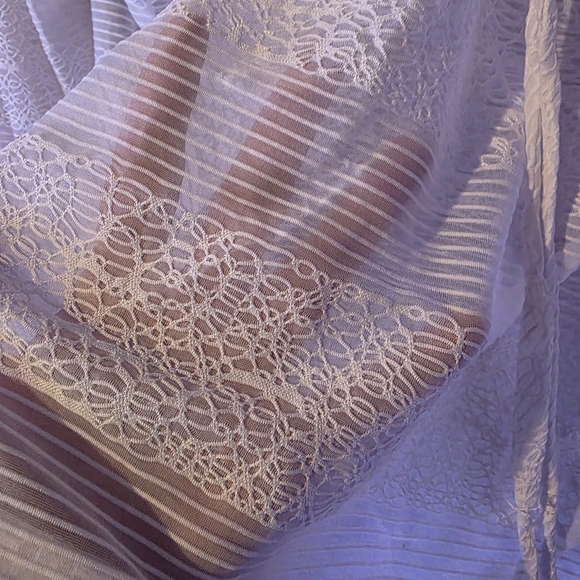 Pacific Beach White Lace Cover-Up - Picture 4 of 5